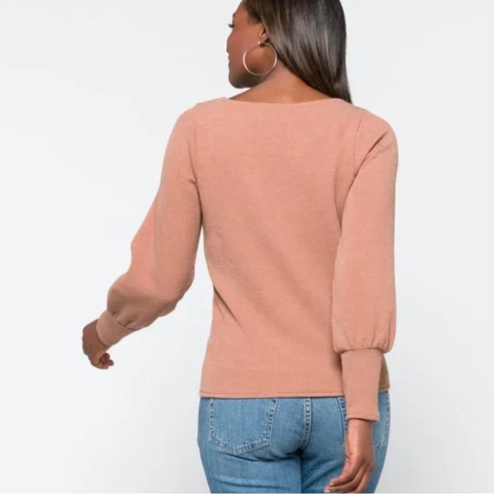 Perfect like new Madewell Blouson-balloon Sleeve Top M - Picture 3 of 13